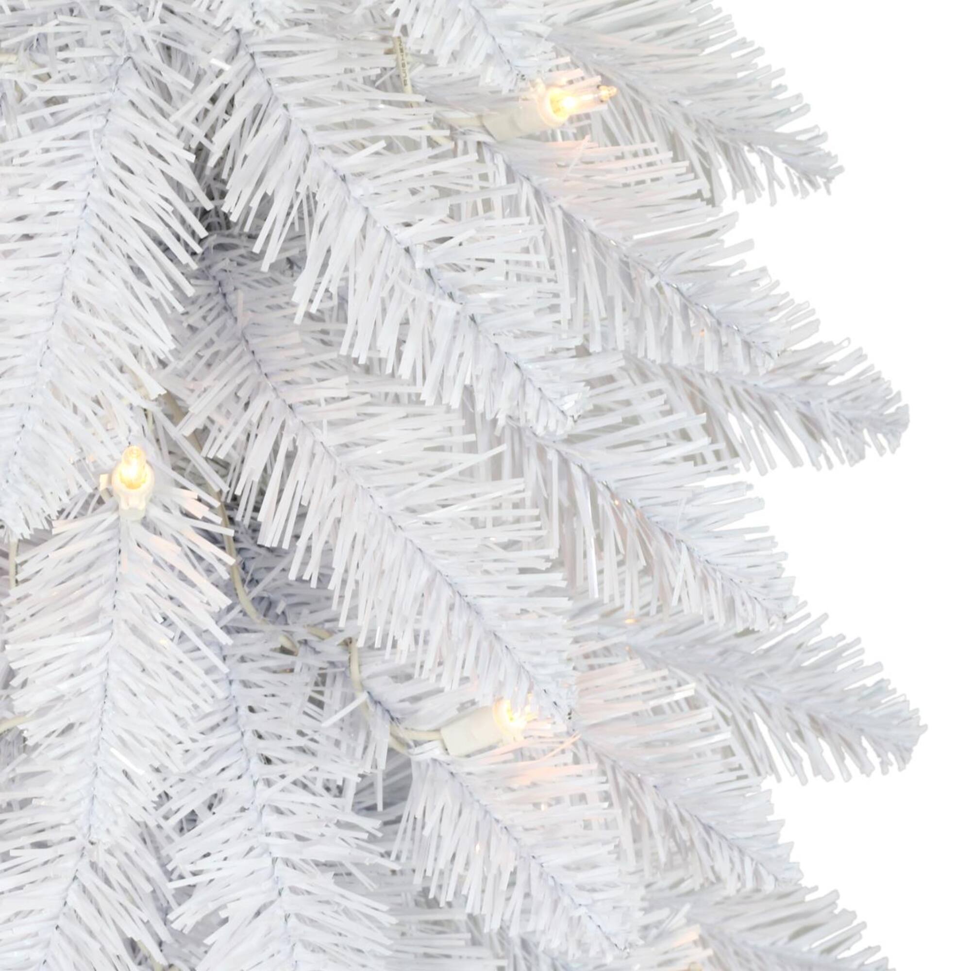 4ft. Pre-Lit Artificial Alpine Pencil Tree